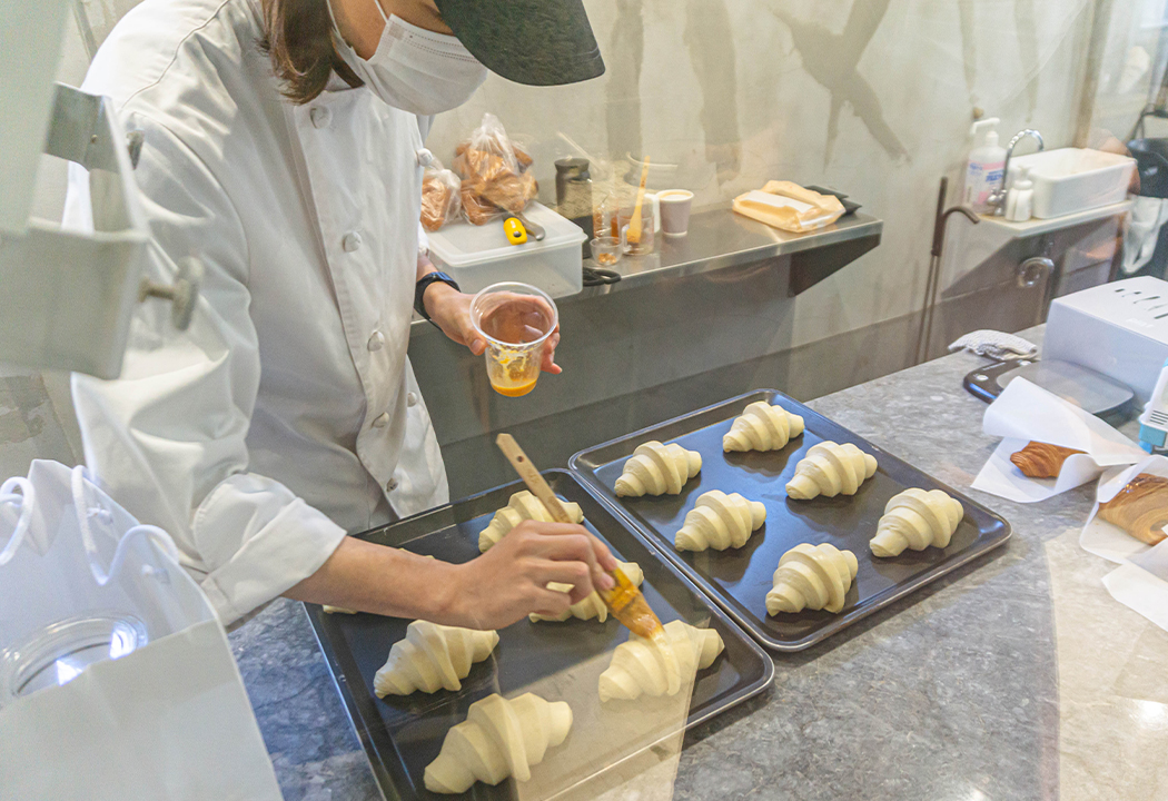 キッチン担当佐藤さん